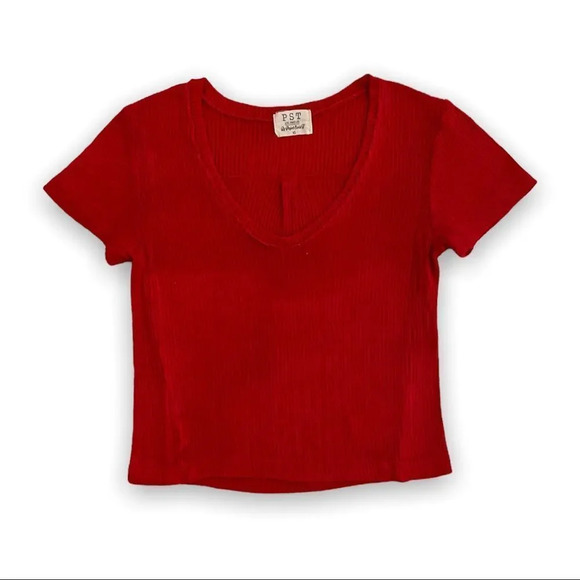 PROJECT Social T Cropped Top - Picture 1 of 5